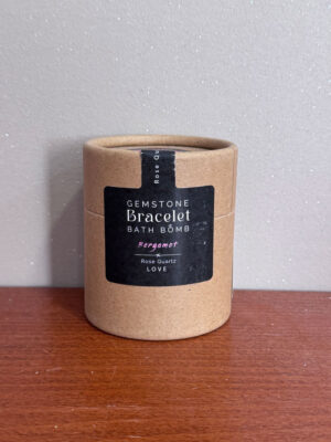 Gemstone Bracelet Bath Bomb Bergamot