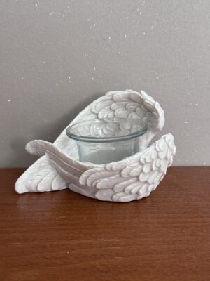 Portavelas Alas de Ángel